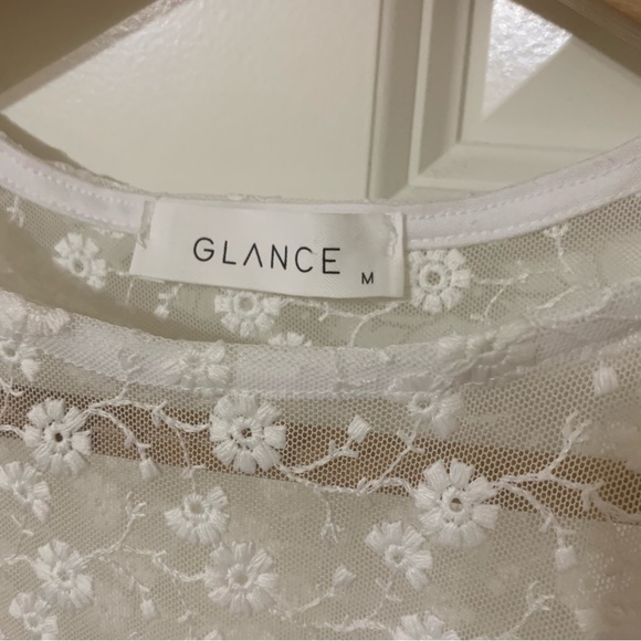 Glance White Cottage Top - Picture 2 of 5